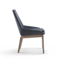 Port Lounge / Image / White Sweep / Ln Wood Highbk 003