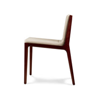 Revo Chair / Image / White Sweep / Gs Armless Woodbk 002