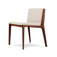 Revo Chair / Image / White Sweep / Gs Armless Woodbk 004