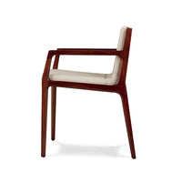 Revo Chair / Image / White Sweep / Gs Wtharms Upholsteredbk 002