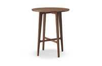 Revo Meeting Table / Image / White Sweep / Dining Round Standing 004