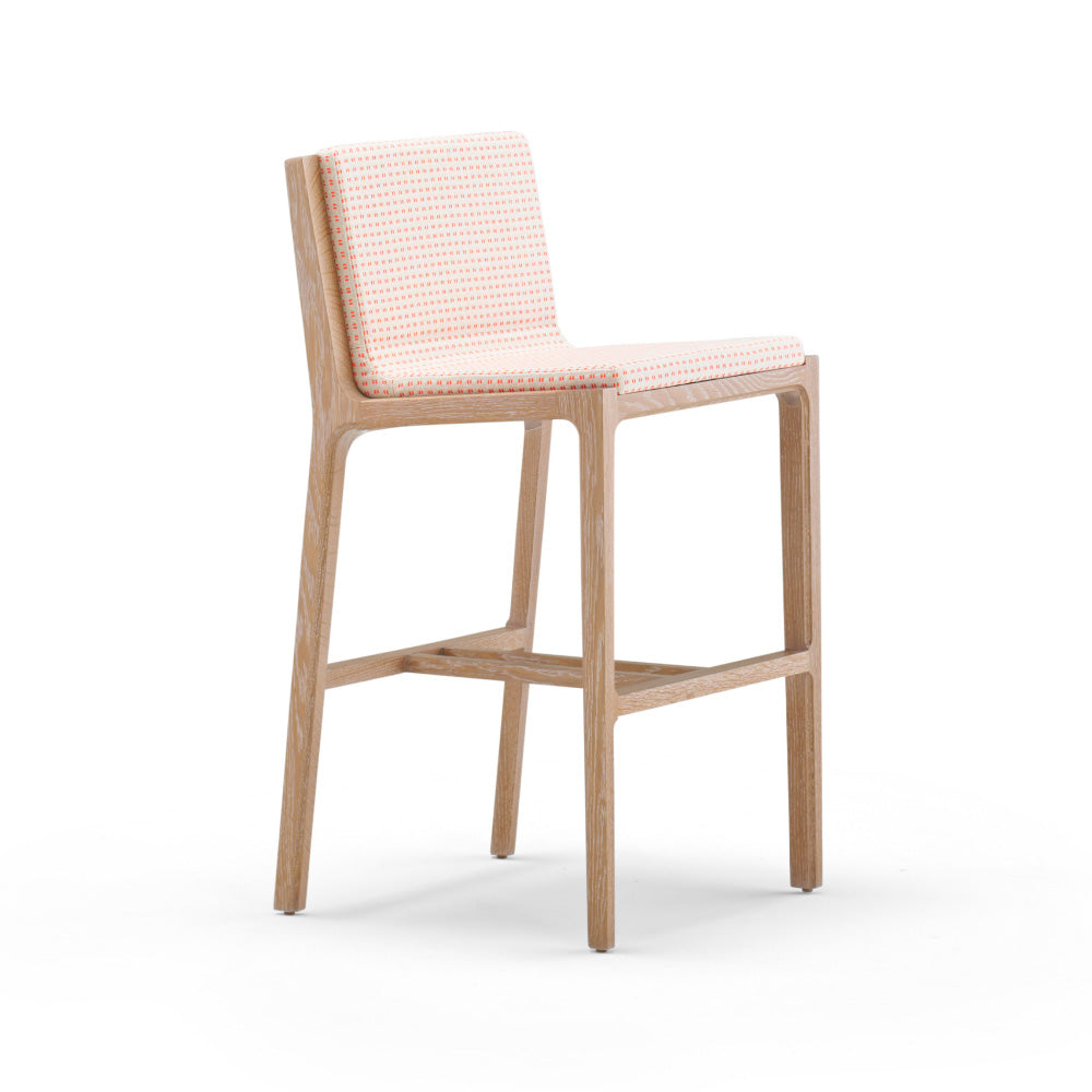 Revo Stool / Category / White Sweep / St Upholsteredbk Woodstretch 001