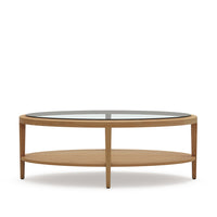 Sloane Occasional Tables / Image / White Sweep / Occasional Table Coffee Oval 002