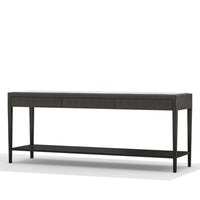 Sloane Occasional Tables / Image / White Sweep / Occasional Table Console Drawers 003