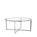 Solitaire Occasional Tables / Category / White Sweep / Occasional Table Coffee Round 001
