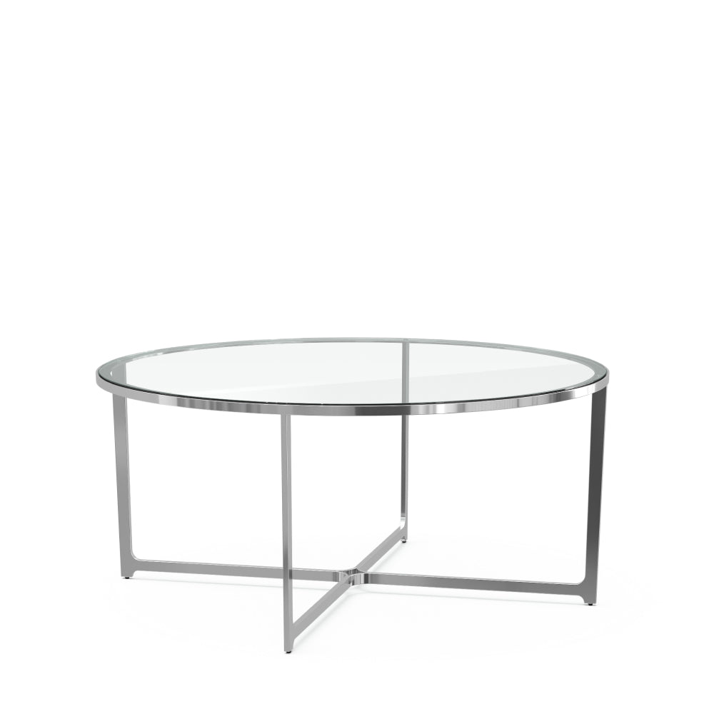 Solitaire Occasional Tables / Category / White Sweep / Occasional Table Coffee Round 001