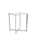 Solitaire Occasional Tables / Category / White Sweep / Occasional Table Side Square 001