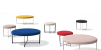 Solitaire Ottoman / Image / White Sweep / Bn 001