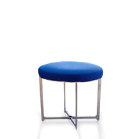 Solitaire Ottoman / Image / White Sweep / Bn Small 002