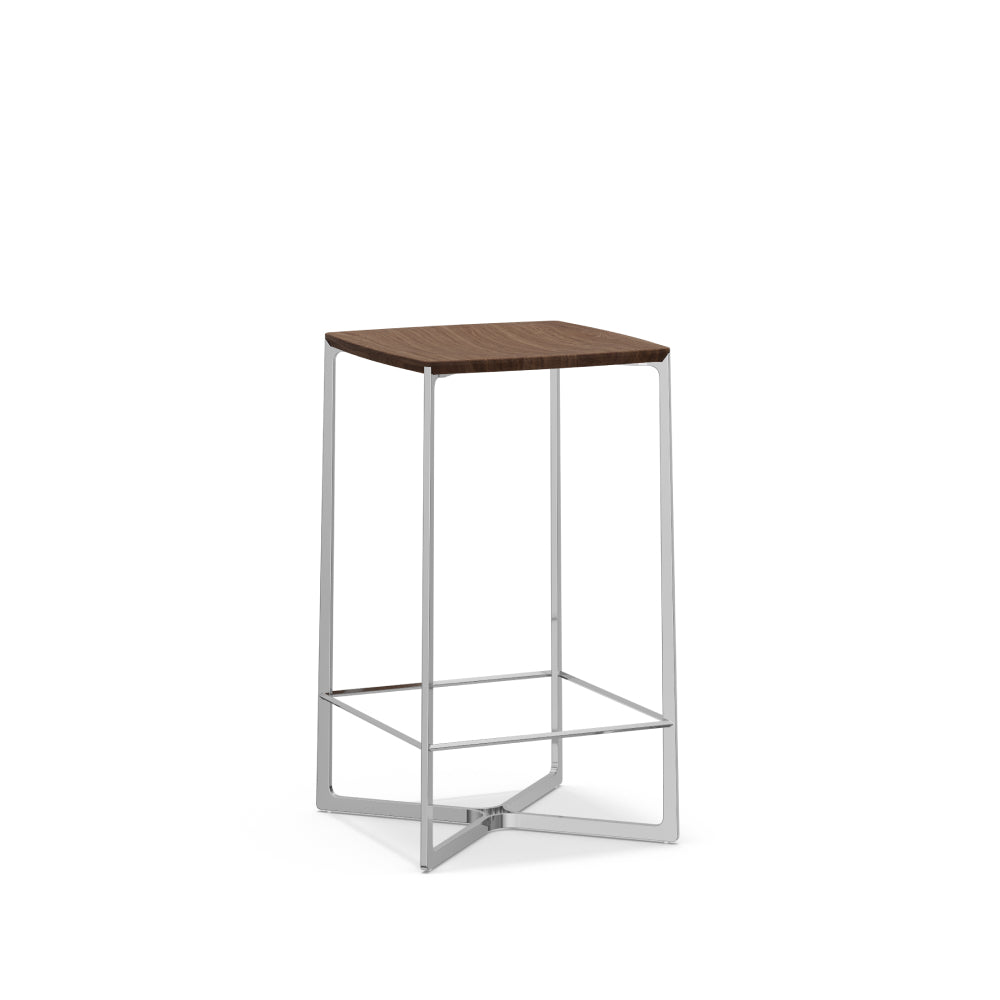 Solitaire Stool — 1032 Counter Height / Wood Seat