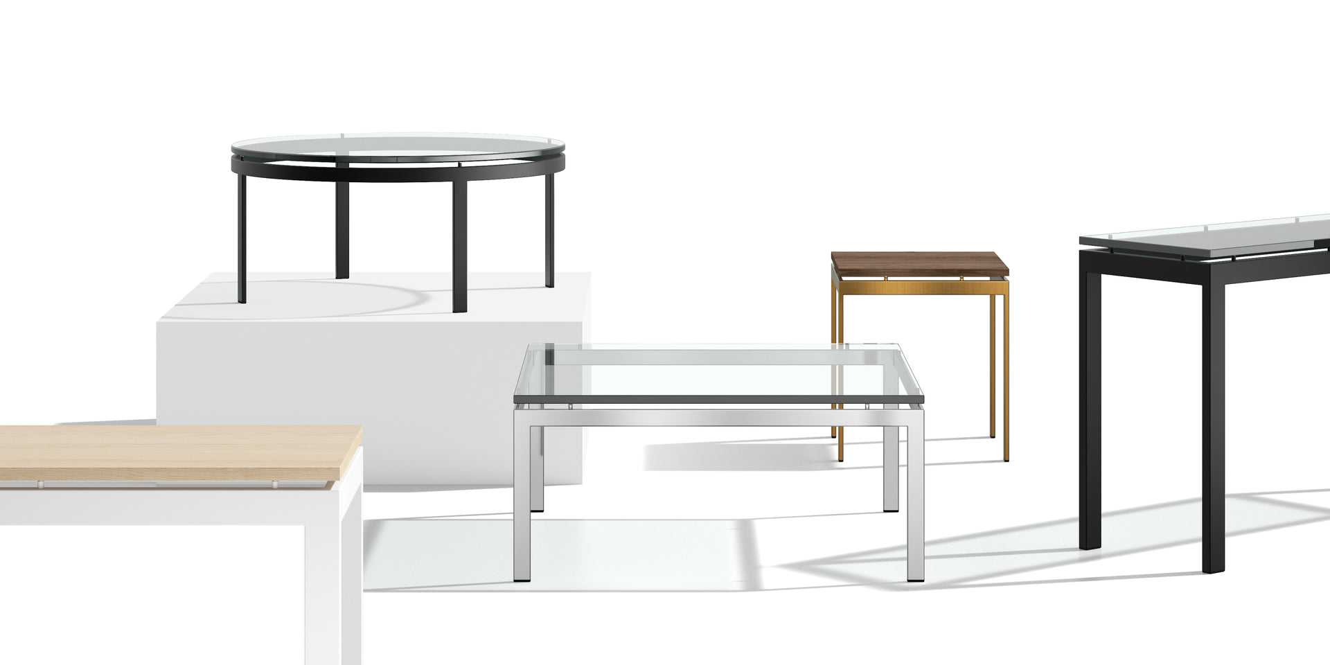 Venlo Occasional Tables / Hero / White Sweep / Occasional Table 001